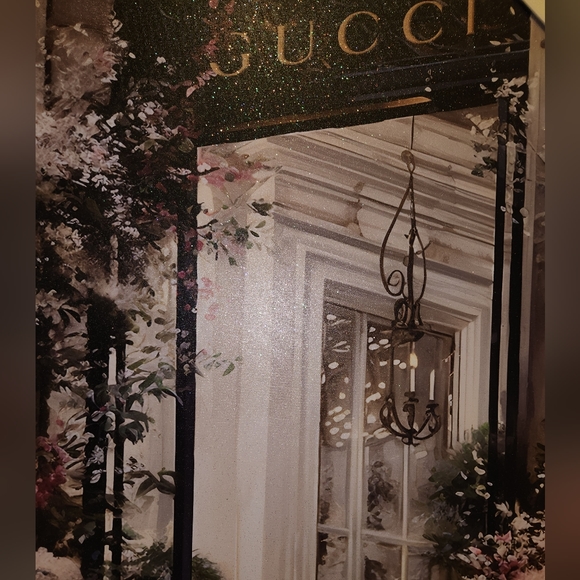 🔥Leopard Glitter Canvas Glamor Home Decor  Wall Art - Picture 7 of 7